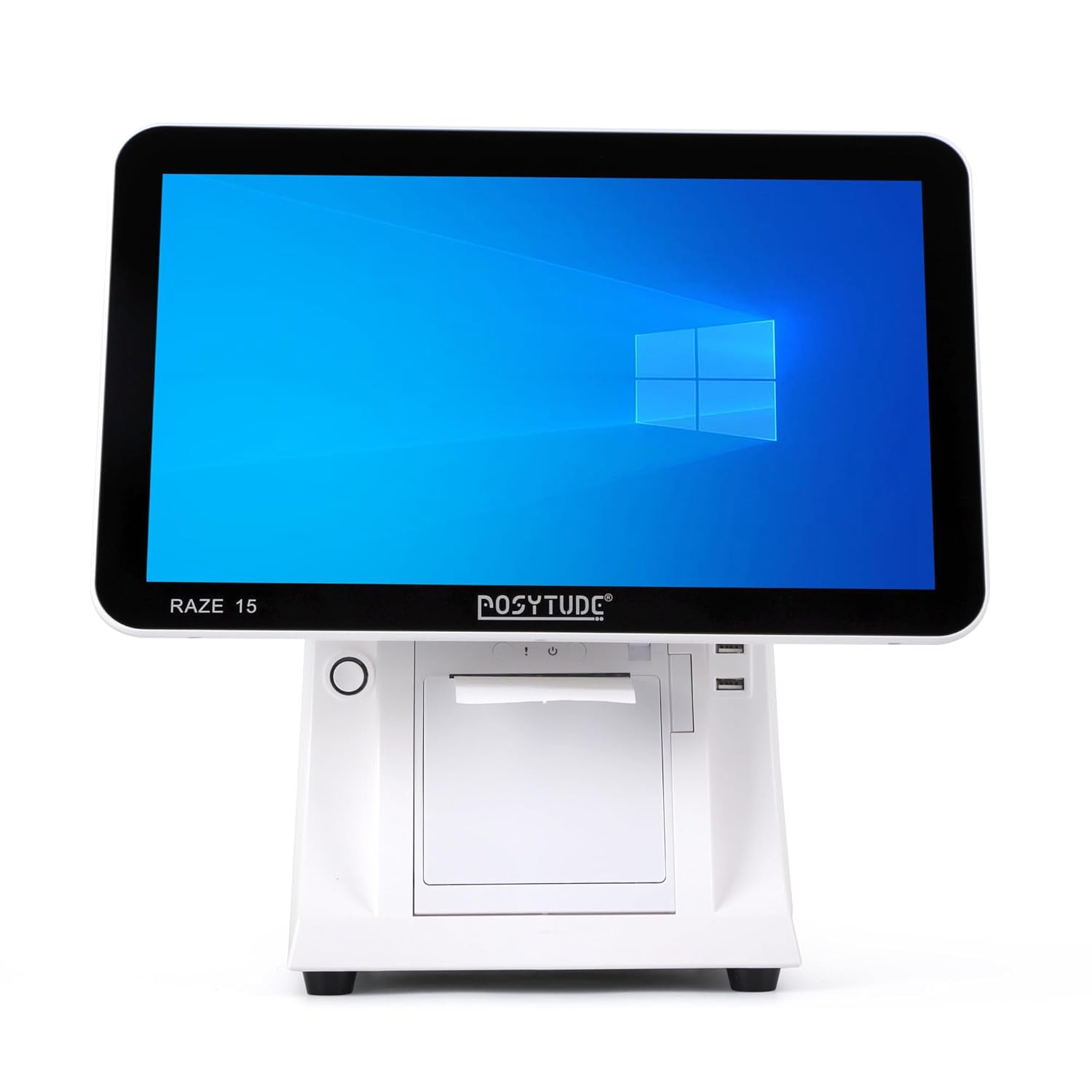 RAZE-15 Core i3 Dual Screen Touch POS Terminal with 3" Thermal Printer & 15.6" Customer Display thumbnail 2