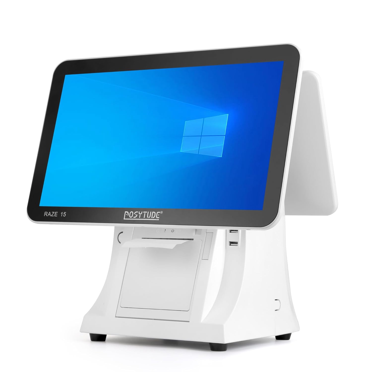 RAZE-15 Core i3 Smart Touch POS Terminal with 3" Thermal Printer & 12" Customer Display thumbnail 2