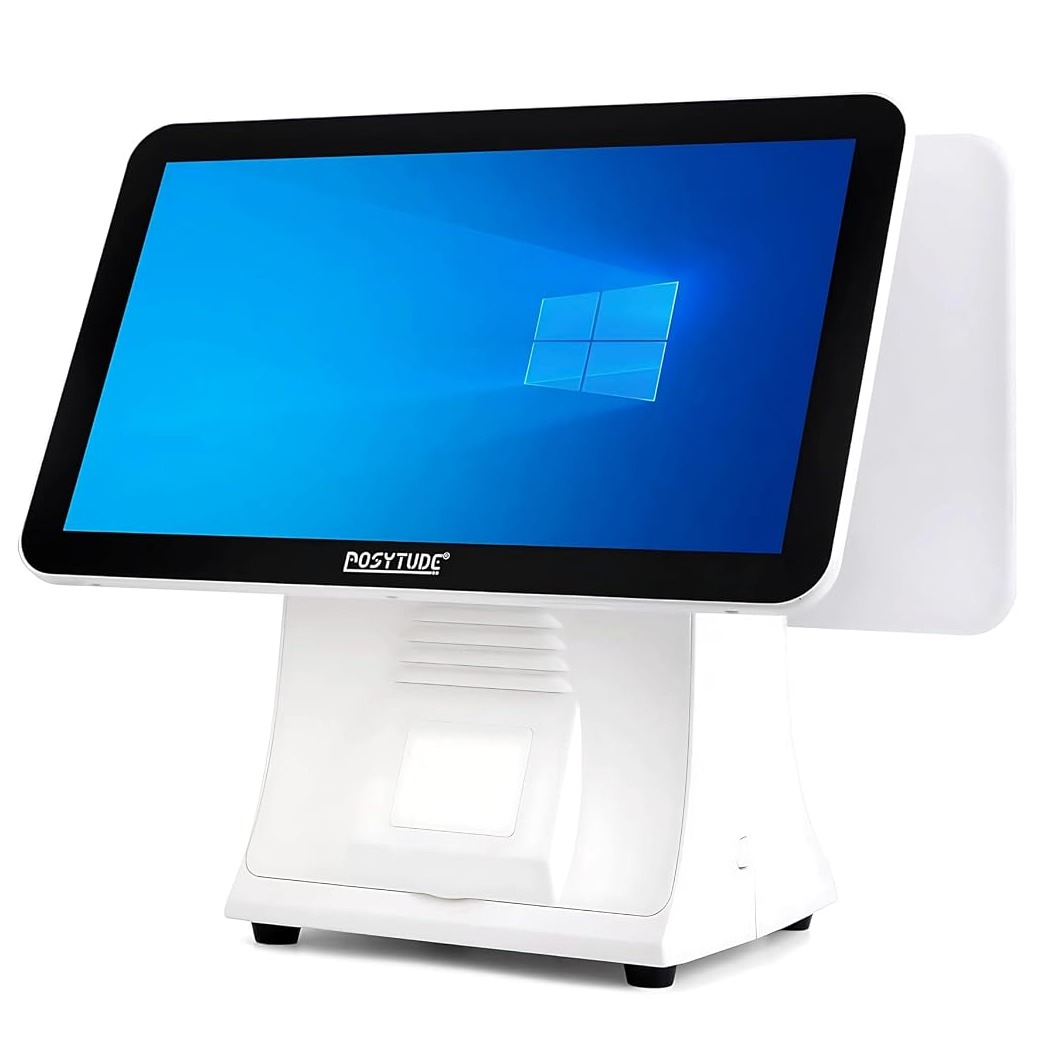 RAZE-15 Core i3 Dual Screen Touch POS Terminal with 3" Thermal Printer & 15.6" Customer Display thumbnail 5
