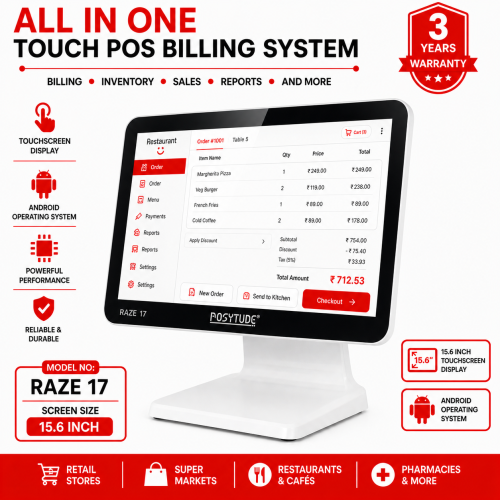 RAZE-17 Smart Touch POS Terminal